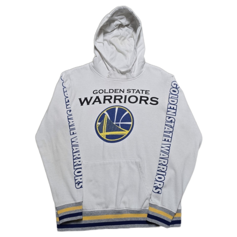 Vintage Golden State Warriors Hoodie Sweater Sz S‎ NBA Basketball 90s 2000s Y2K